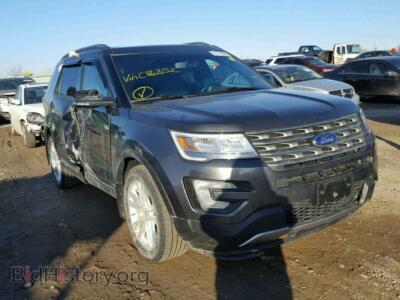 2016 Ford EXPLORER Explorer X, black — VIN 1FM5K8D86GGC86352, Copart