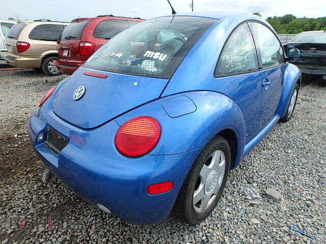 2000 VOLKSWAGEN BEETLE - VIN: 3VWCA21C1YM482000 - Фото 4