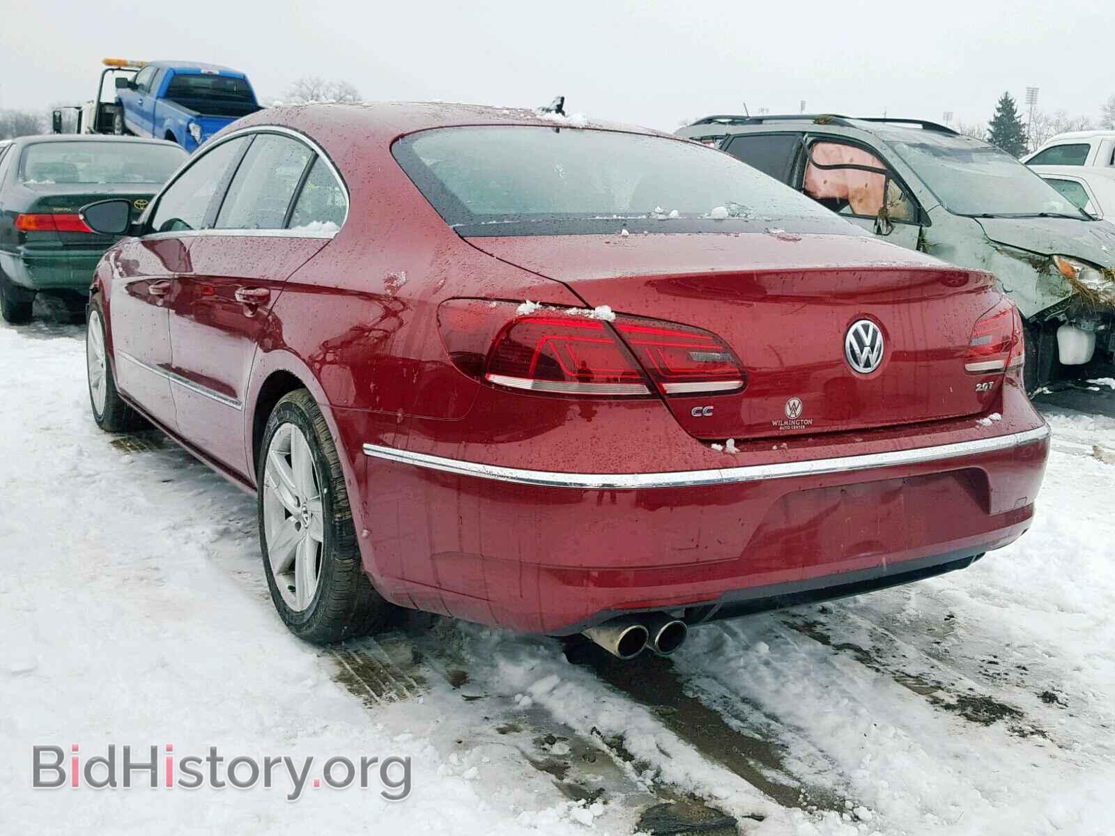 2013 VOLKSWAGEN CC - VIN: WVWBN7AN8DE543716 - Фото 3
