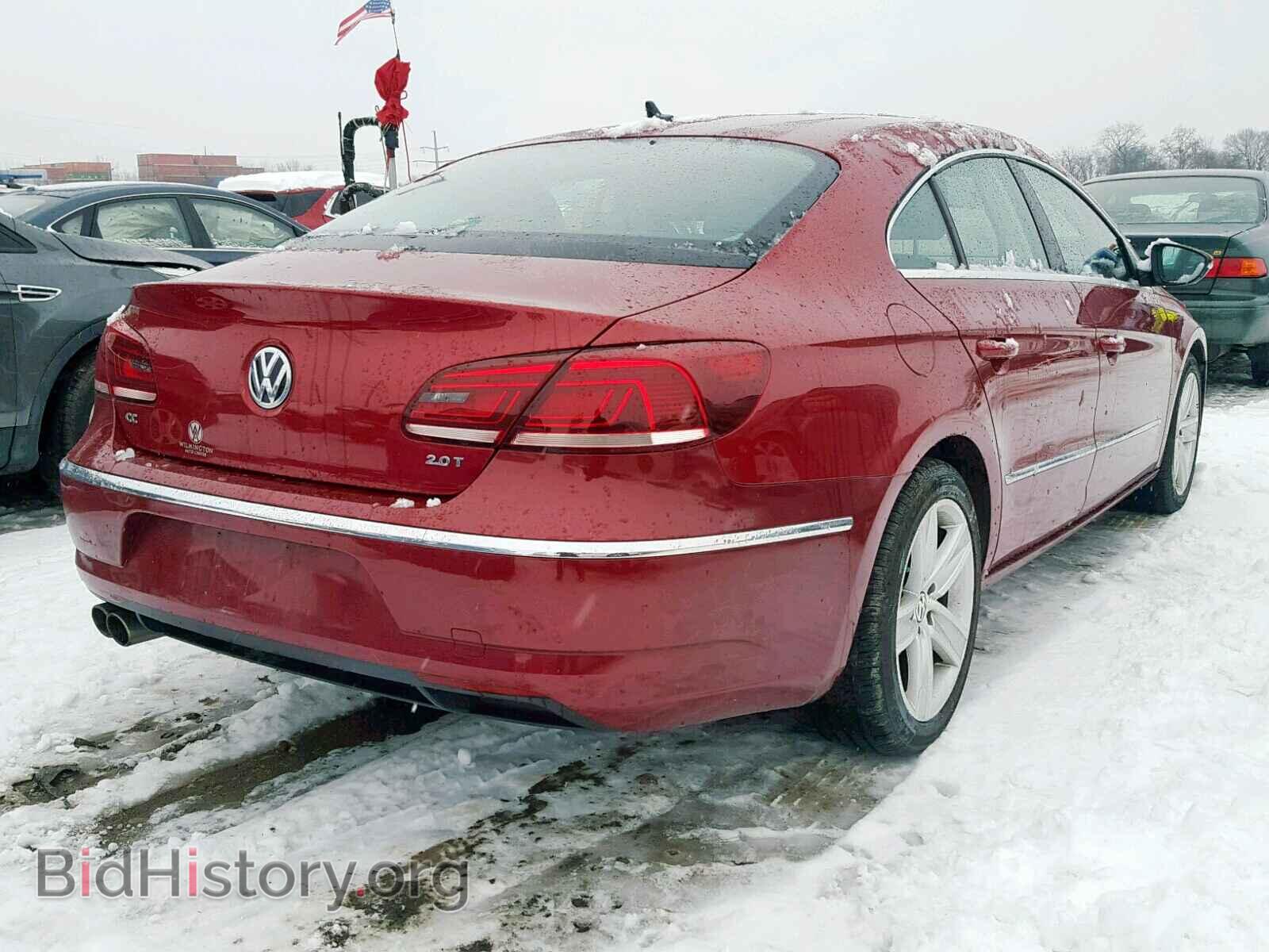 2013 VOLKSWAGEN CC - VIN: WVWBN7AN8DE543716 - Фото 4