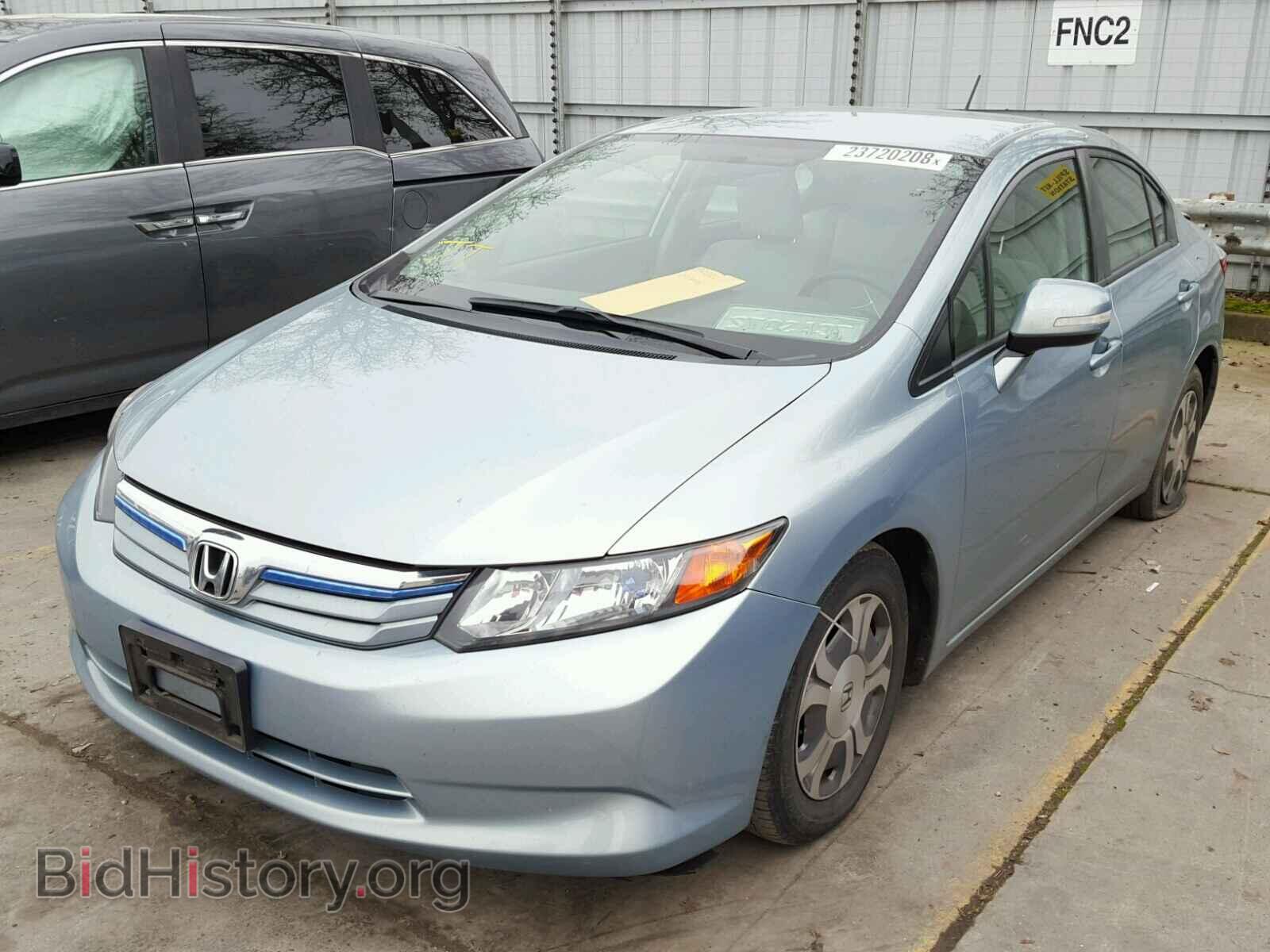 2012 HONDA CIVIC - VIN: JHMFB4F22CS000819 - Фото 2