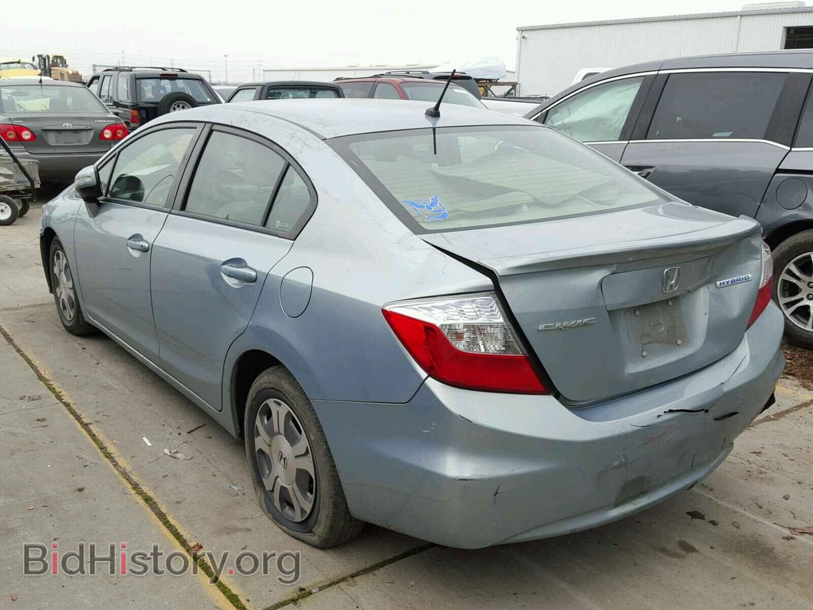 2012 HONDA CIVIC - VIN: JHMFB4F22CS000819 - Фото 3