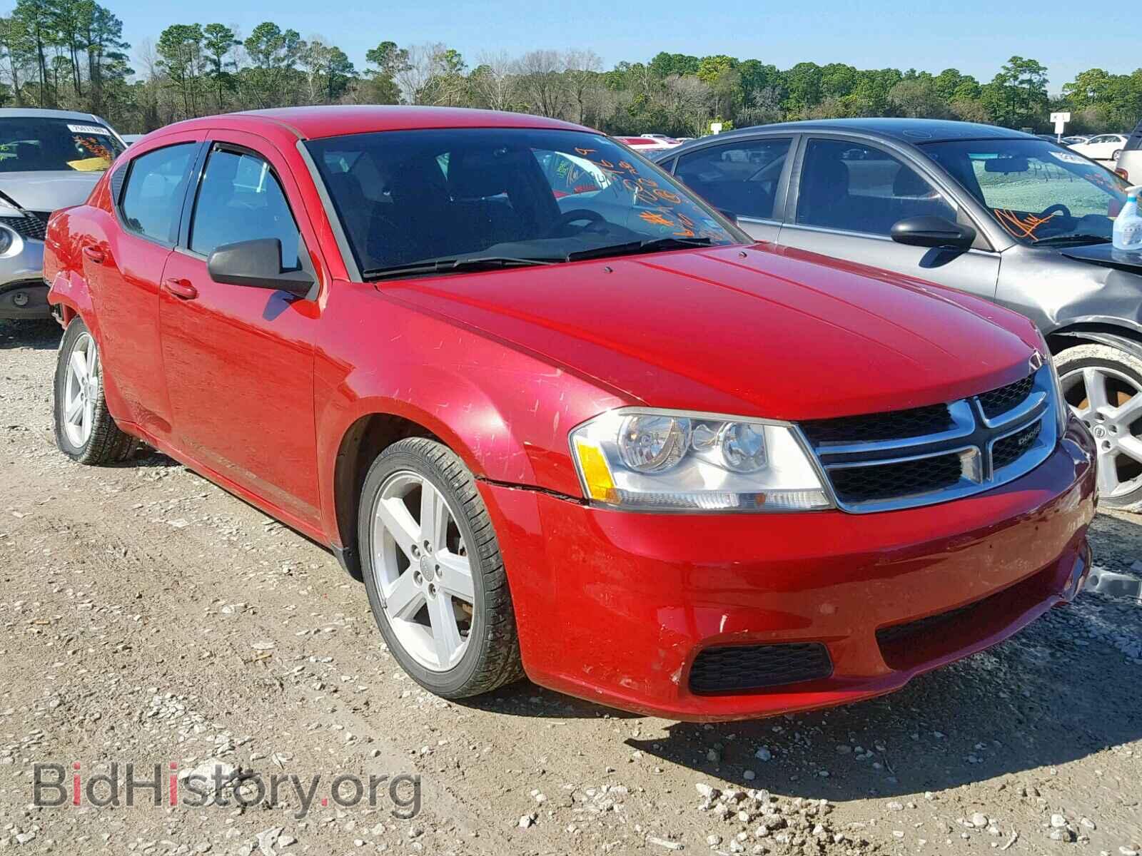 Фотография 1C3CDZAB6DN533425 - DODGE AVENGER 2013