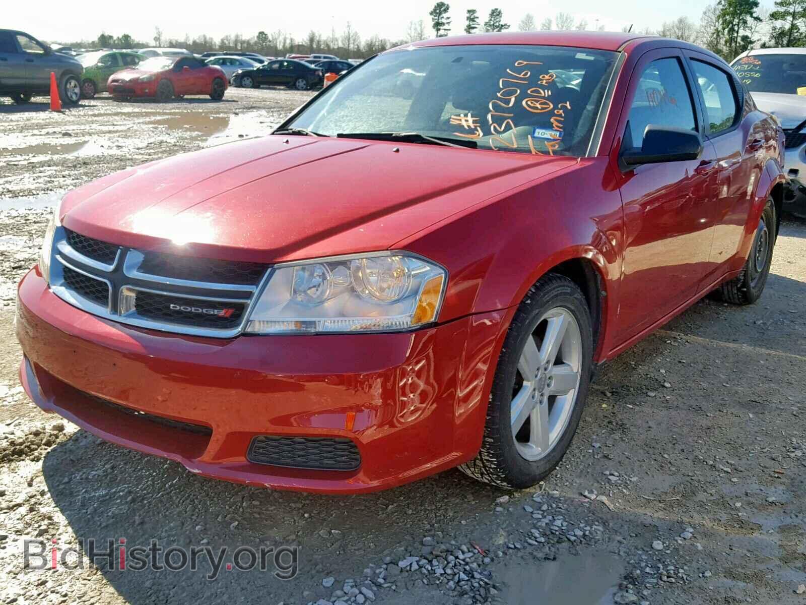 2013 DODGE AVENGER - VIN: 1C3CDZAB6DN533425 - Фото 2