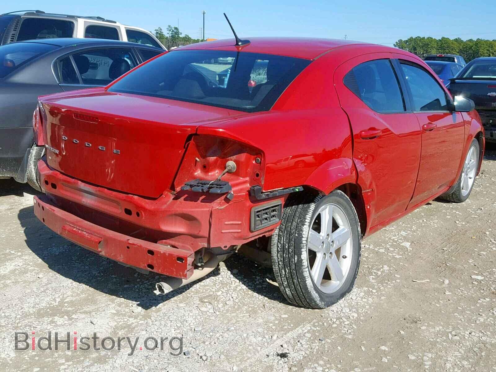 2013 DODGE AVENGER - VIN: 1C3CDZAB6DN533425 - Фото 4