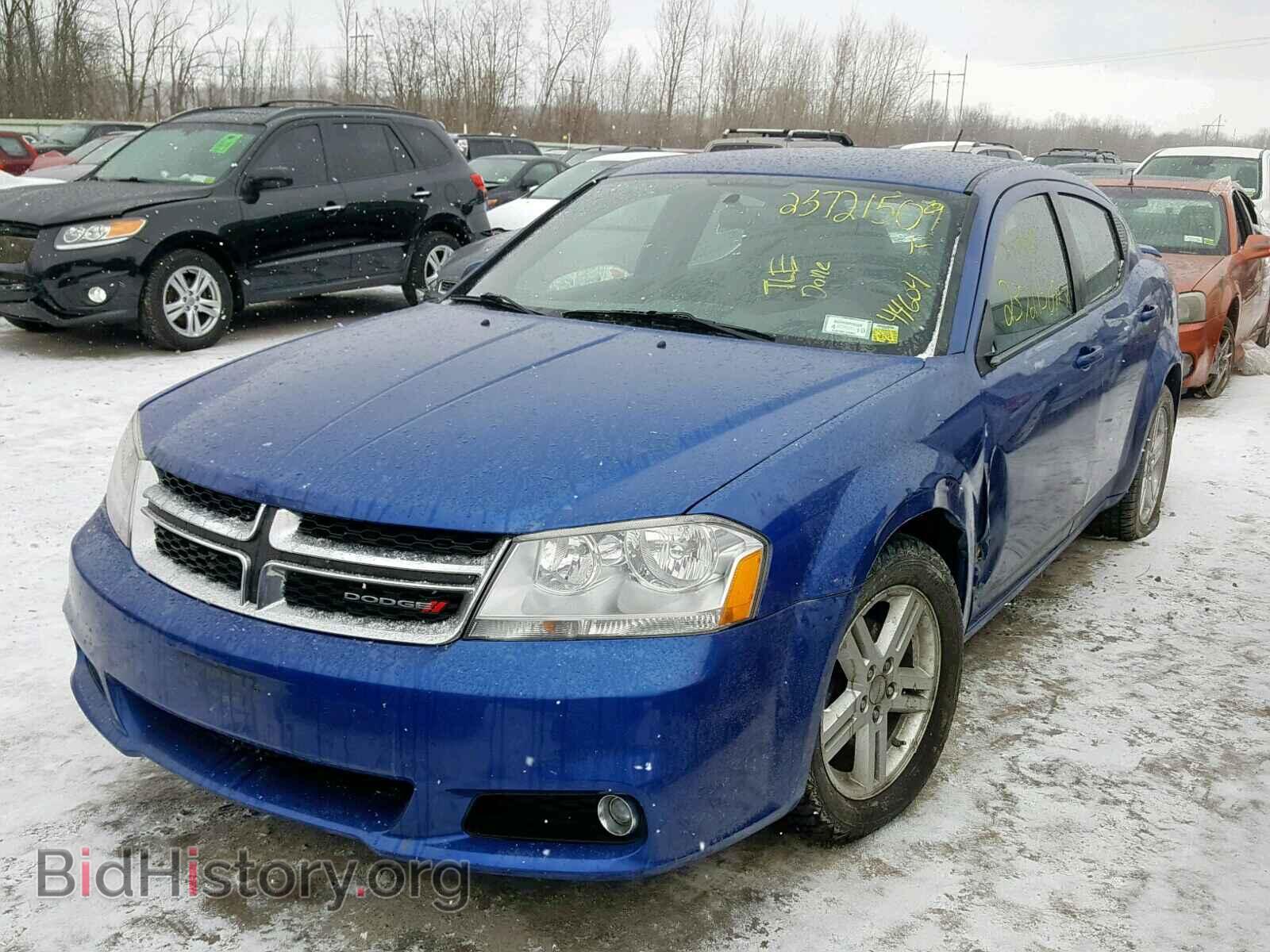 2013 DODGE AVENGER - VIN: 1C3CDZCB9DN572717 - Фото 2