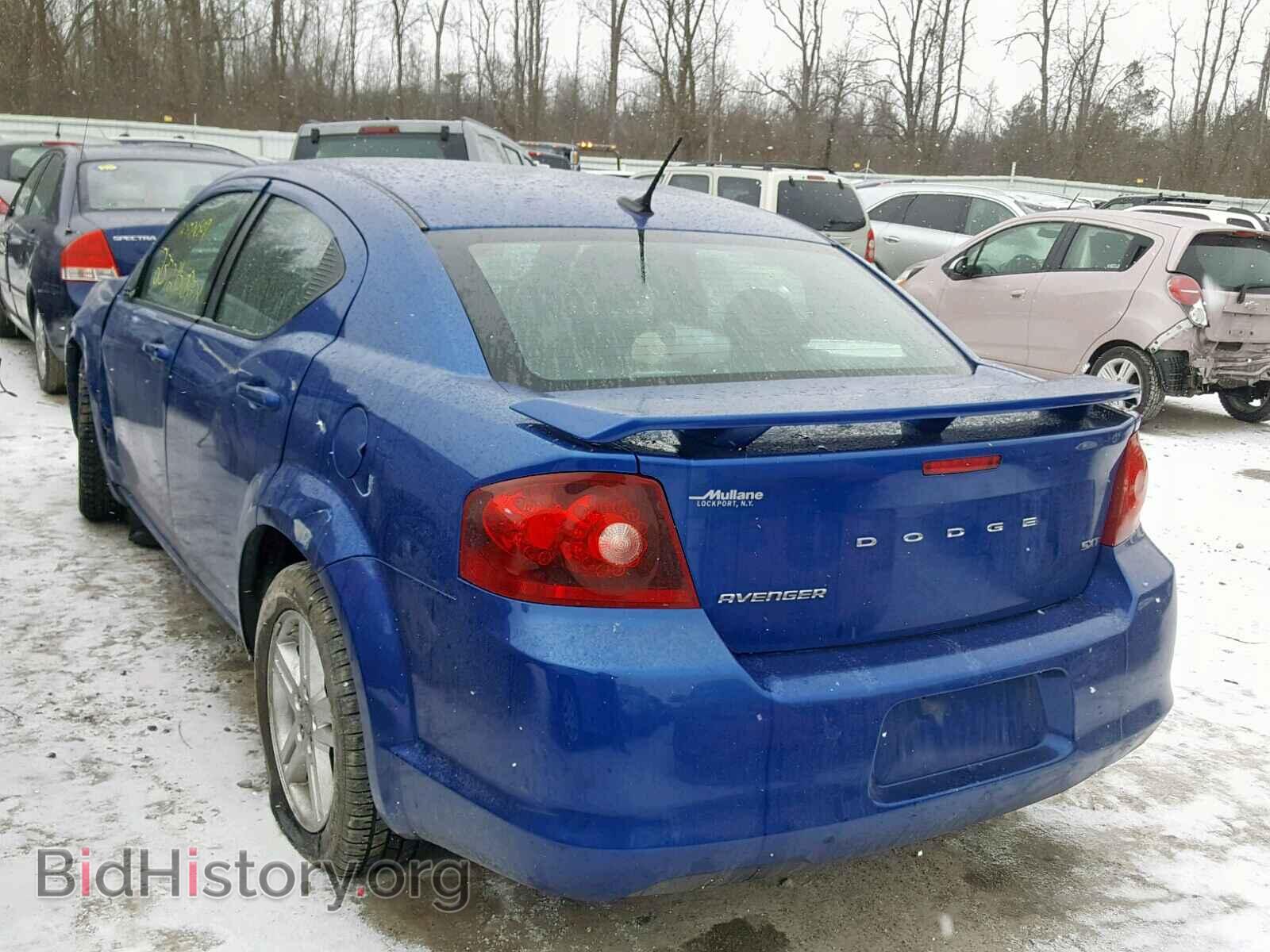2013 DODGE AVENGER - VIN: 1C3CDZCB9DN572717 - Фото 3