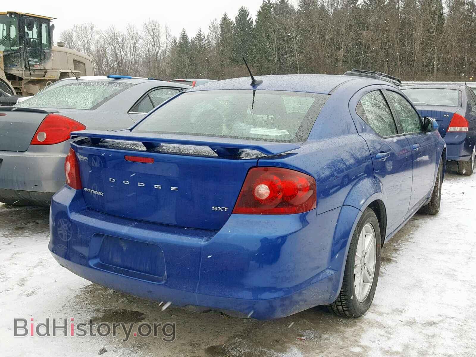2013 DODGE AVENGER - VIN: 1C3CDZCB9DN572717 - Фото 4