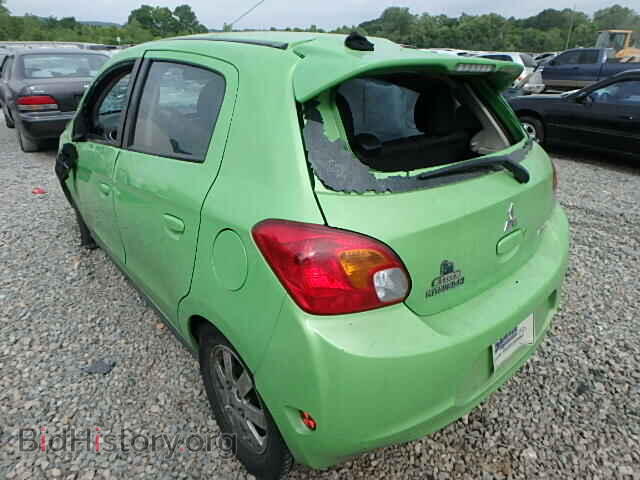 2014 MITSUBISHI MIRAGE - VIN: ML32A4HJ3EH013492 - Фото 3