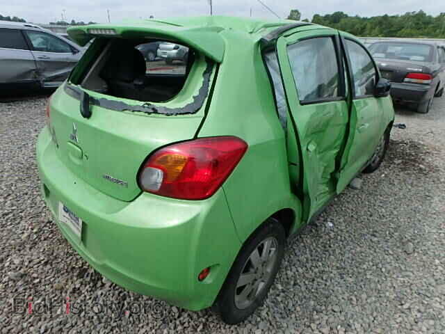 2014 MITSUBISHI MIRAGE - VIN: ML32A4HJ3EH013492 - Фото 4