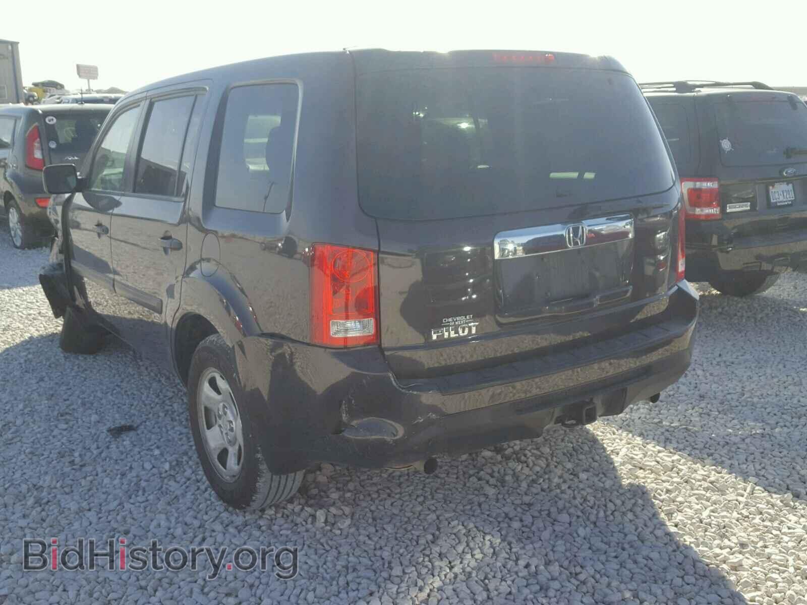 2012 HONDA PILOT - VIN: 5FNYF3H2XCB002031 - Фото 3