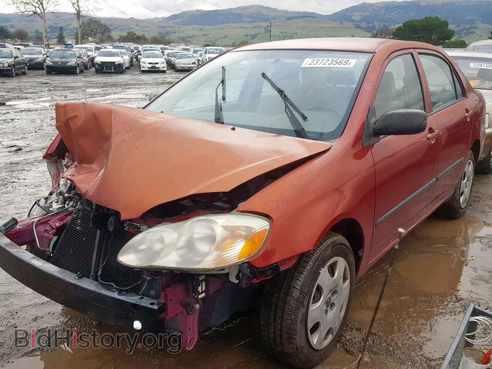 2003 TOYOTA COROLLA - VIN: JTDBR32E032010254 - Фото 2
