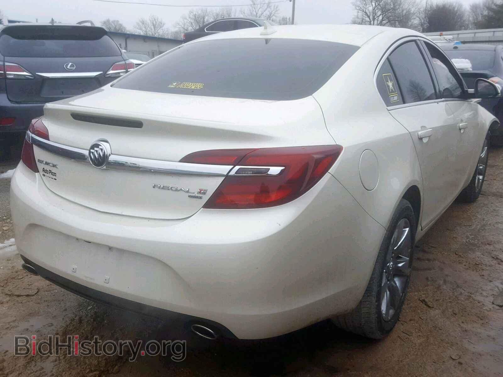 2014 BUICK REGAL - VIN: 2G4GL5EX9E9201297 - Фото 4