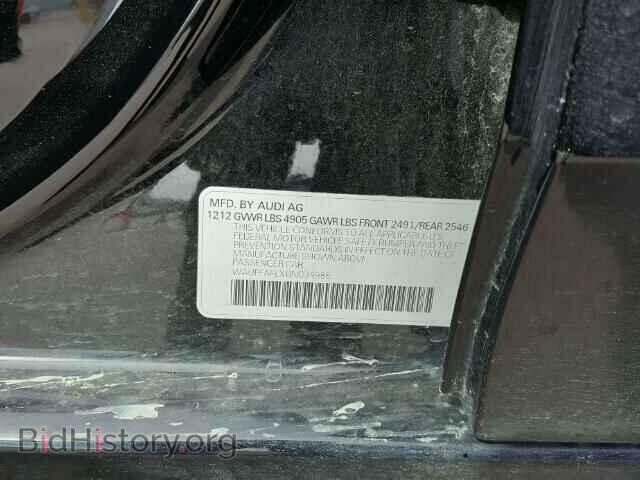 2013 AUDI A4 - VIN: WAUFFAFLXDN034985 - Фото 10
