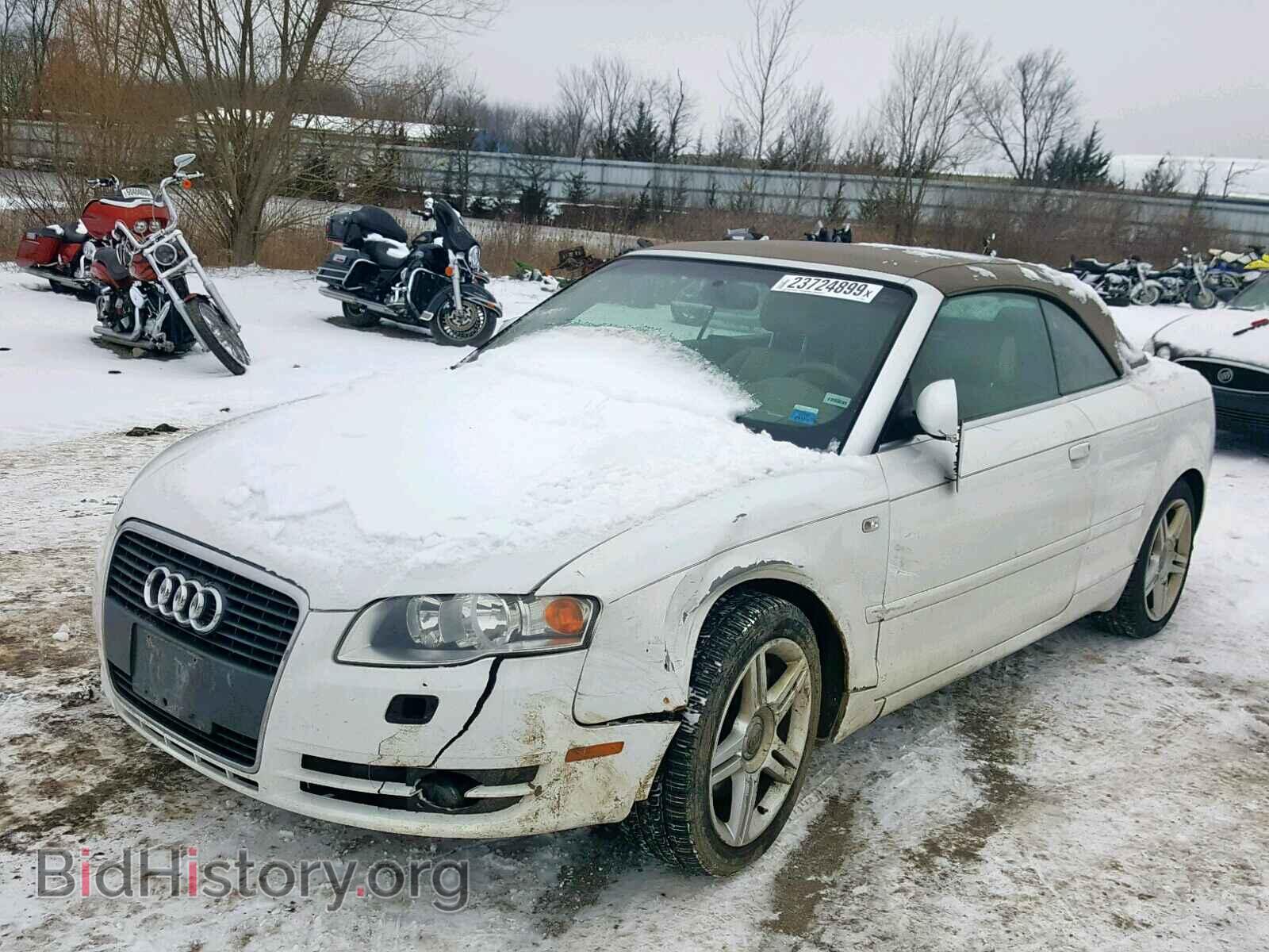 2007 AUDI A4 - VIN: WAUDF48H27K020053 - Фото 2