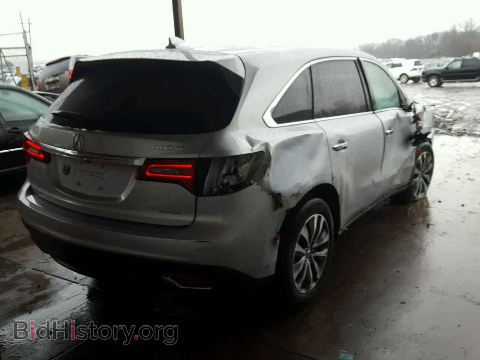 2015 ACURA MDX - VIN: 5FRYD4H46FB007517 - Фото 4