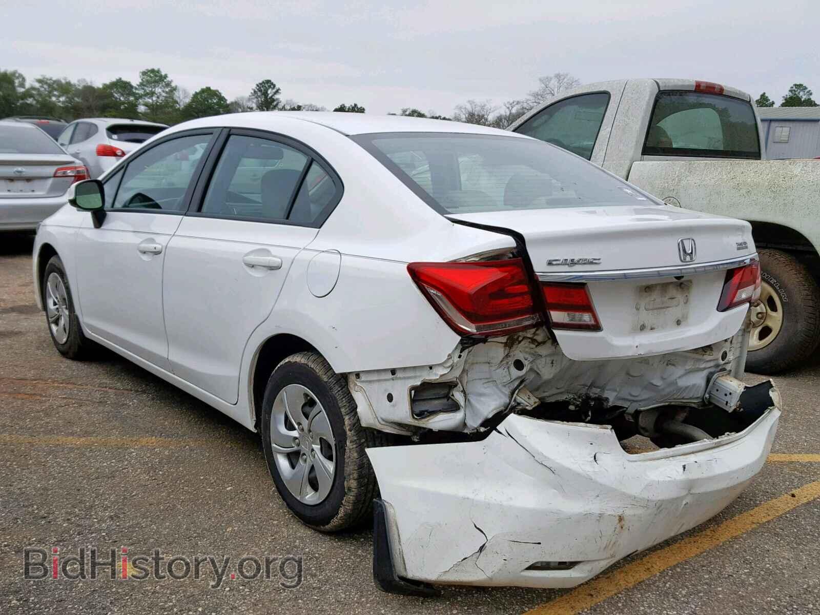 2013 HONDA CIVIC LX - VIN: 19XFB2F52DE092079 - Фото 3