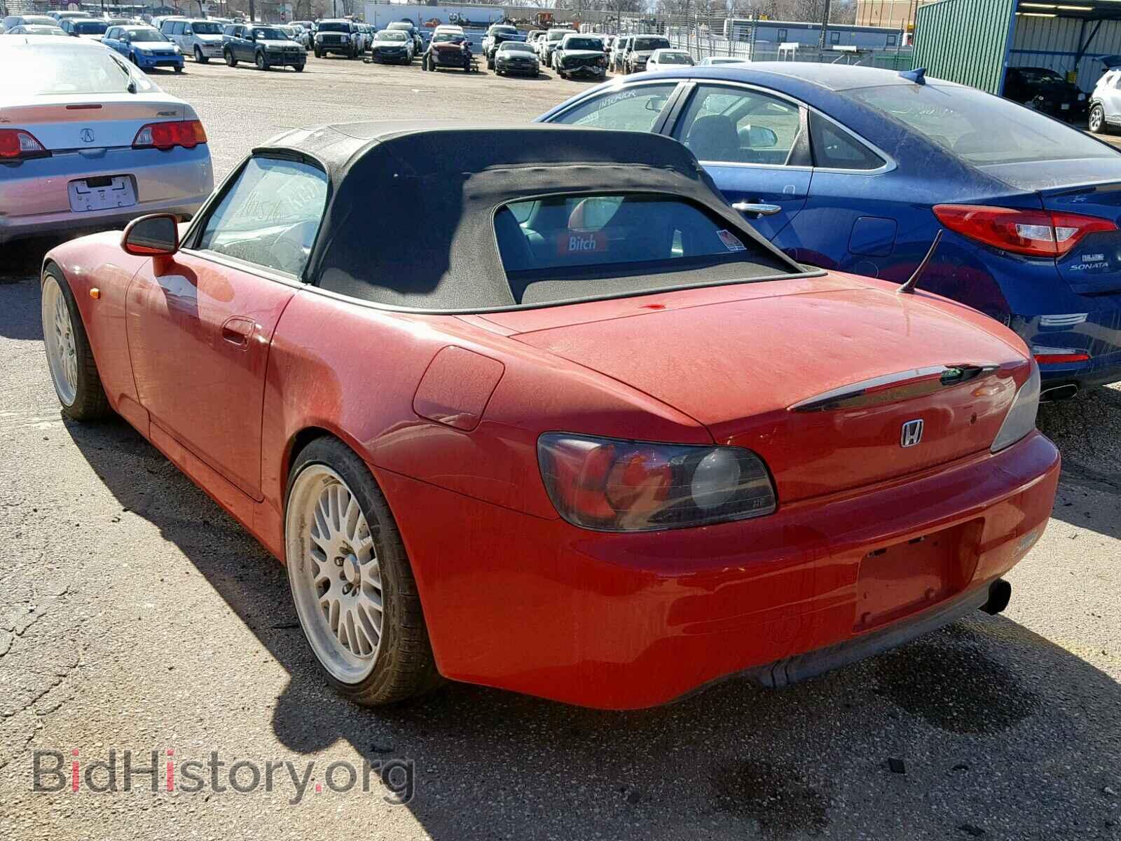 2001 HONDA S2000 - VIN: JHMAP11461T000428 - Фото 3