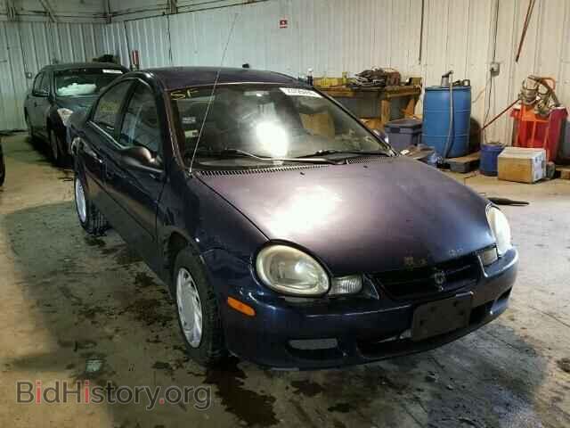 Photo 1B3ES26CX2D557511 - DODGE NEON 2002
