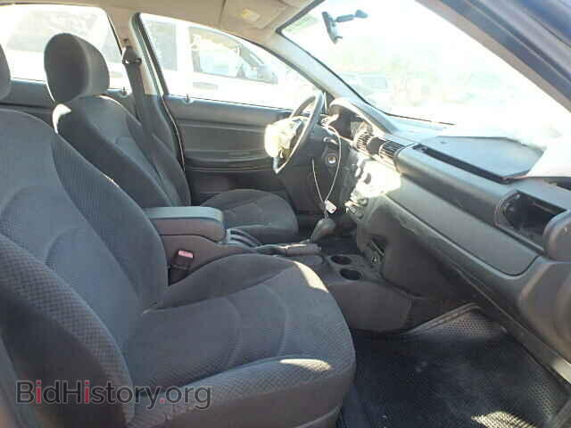 2006 CHRYSLER SEBRING - VIN: 1C3EL46X86N165190 - Фото 5