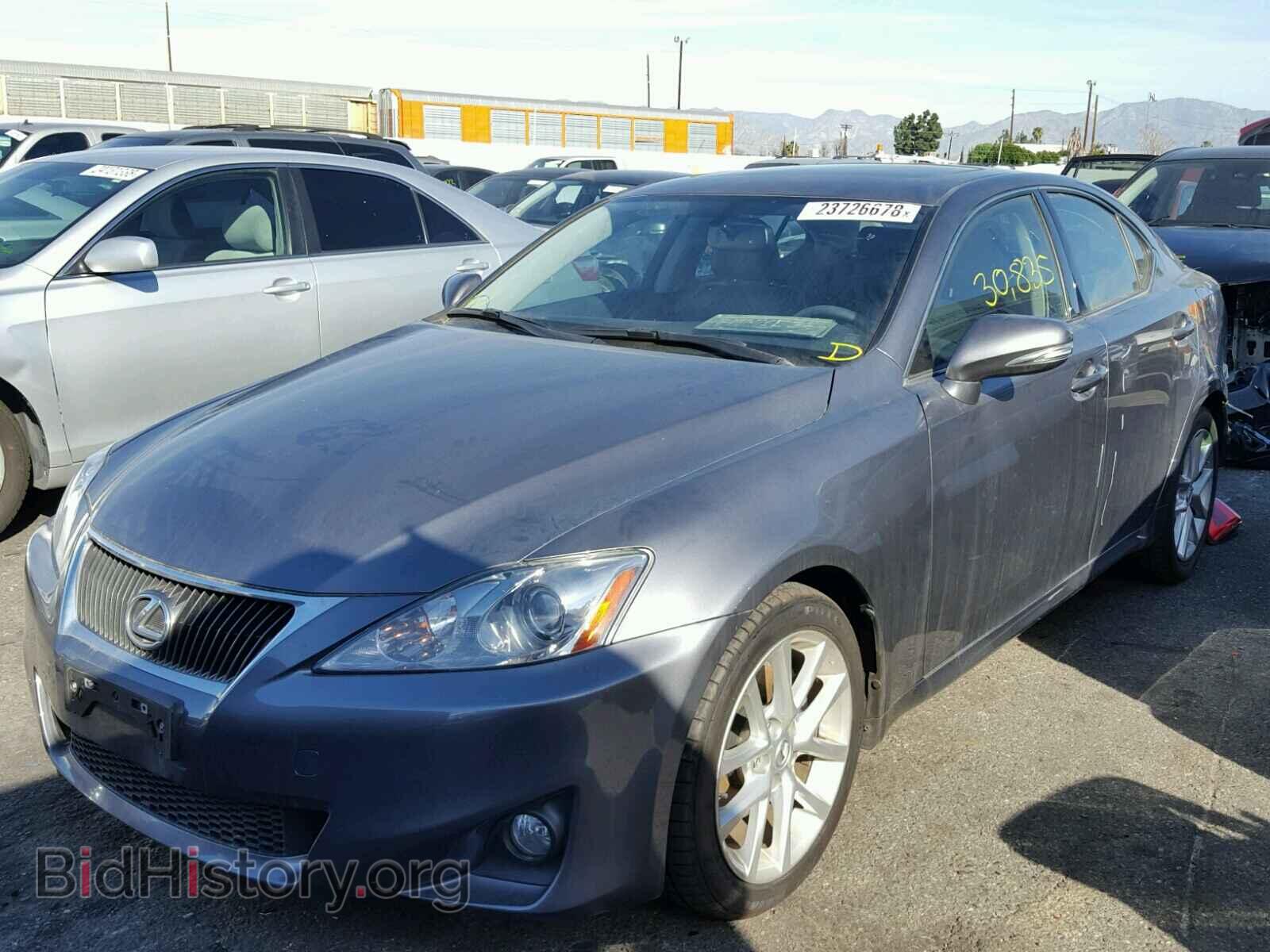 2012 LEXUS IS250 - VIN: JTHBF5C26C5174470 - Фото 2