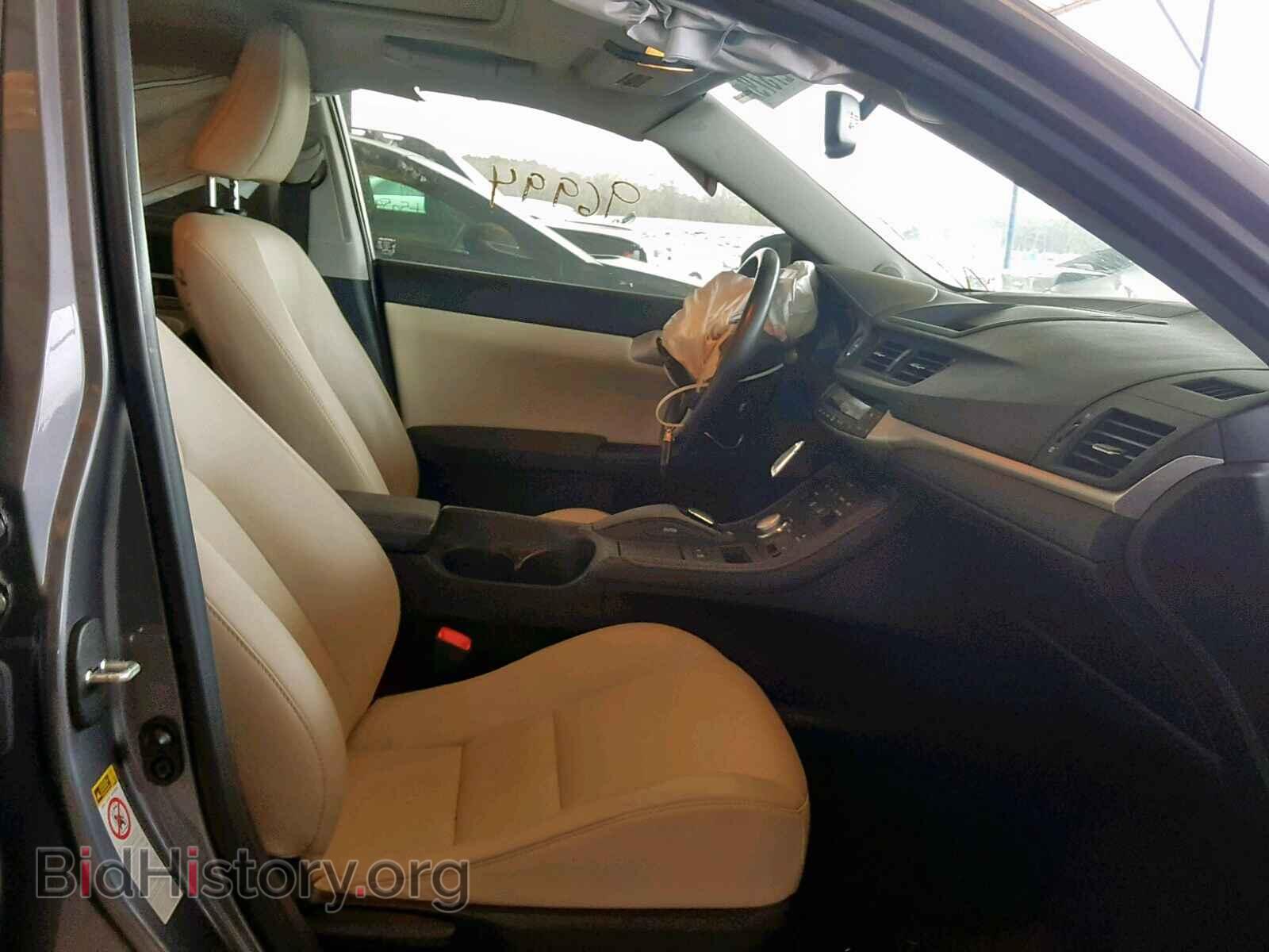2012 LEXUS CT 200 - VIN: JTHKD5BHXC2079486 - Фото 5