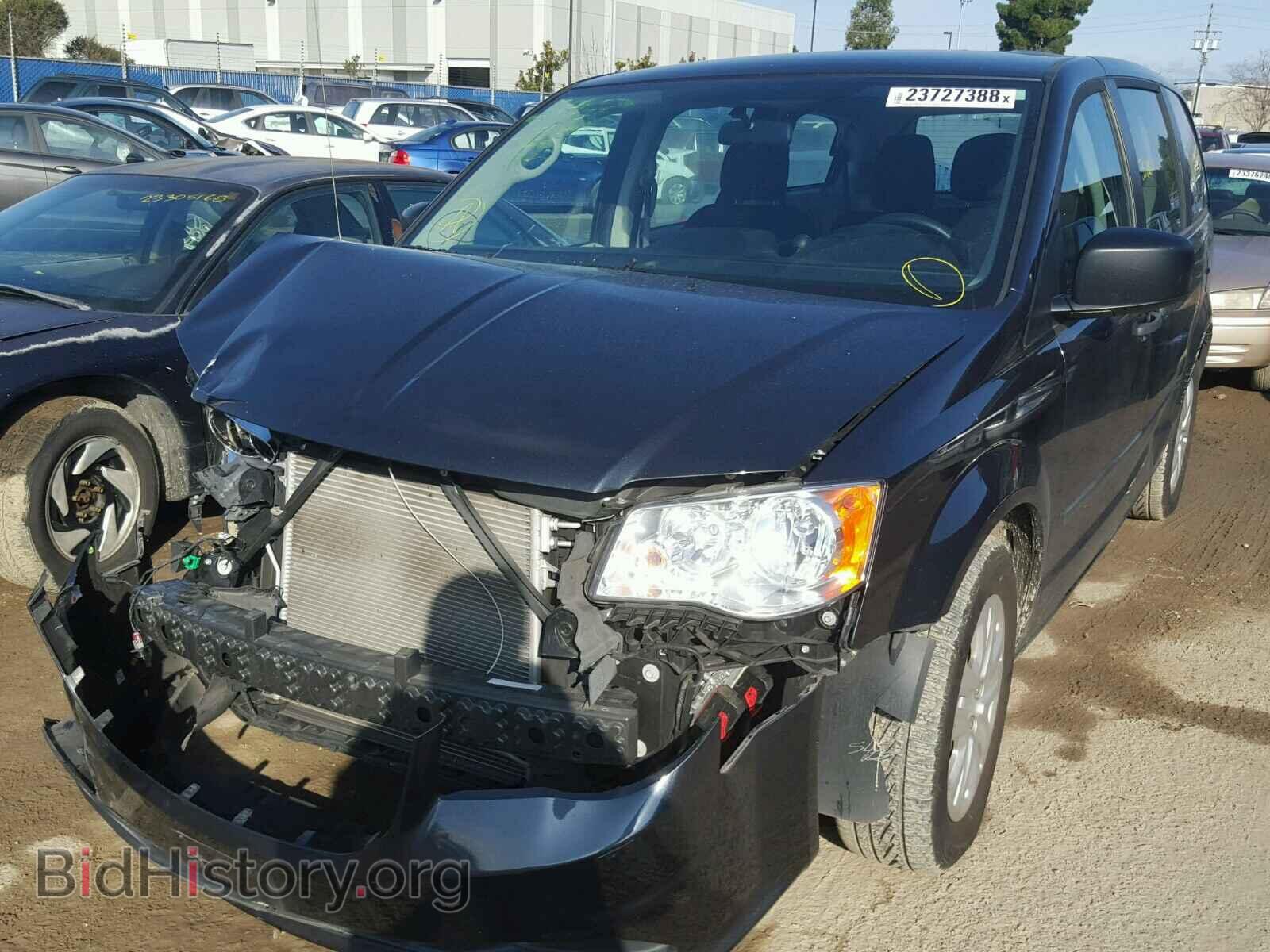 2014 DODGE CARAVAN - VIN: 2C4RDGBG4ER344264 - Фото 2