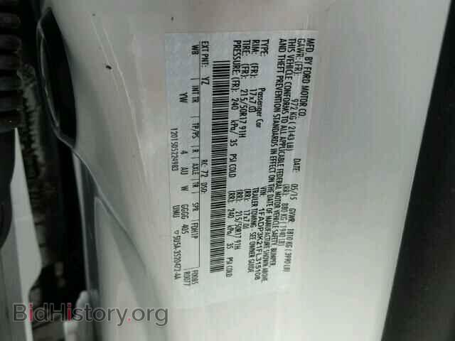 2015 FORD FOCUS - VIN: 1FADP3K21FL315108 - Фото 10