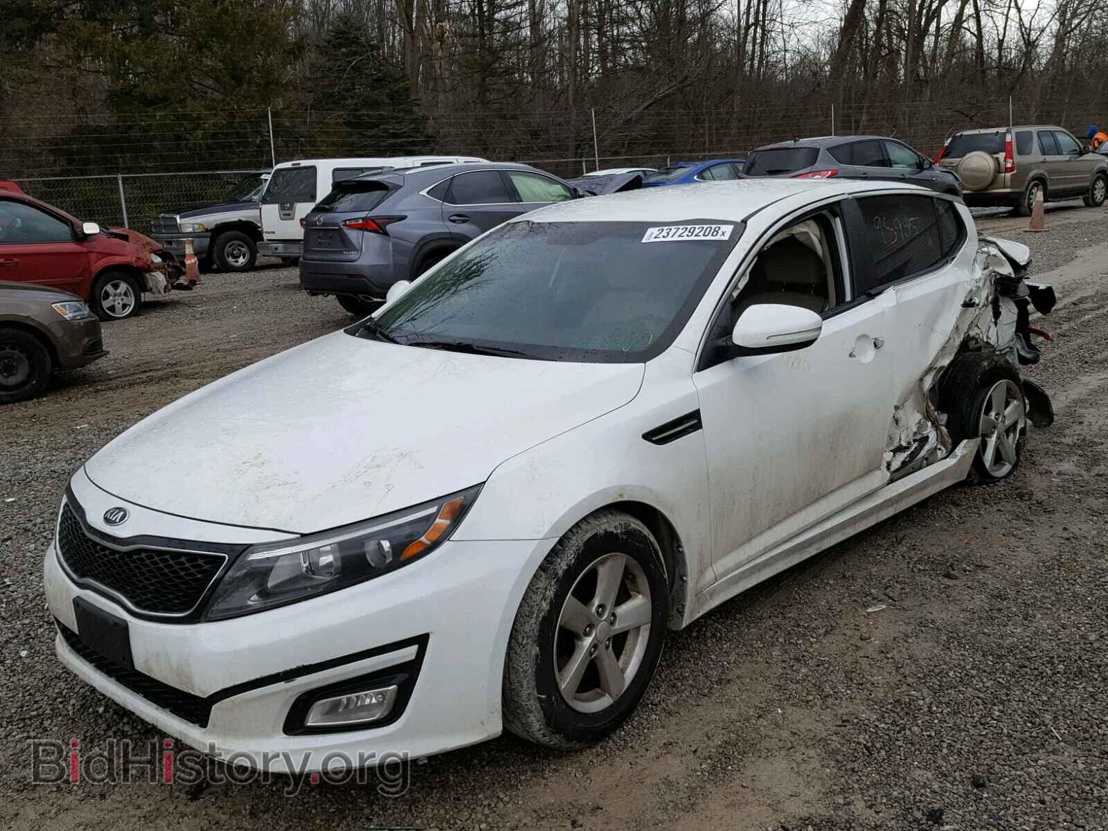 2015 KIA OPTIMA - VIN: KNAGM4A7XF5555942 - Фото 2