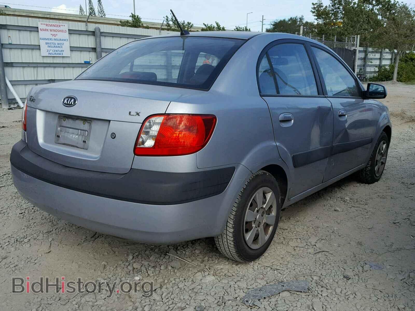 2007 KIA RIO BASE - VIN: KNADE123376218373 - Фото 4