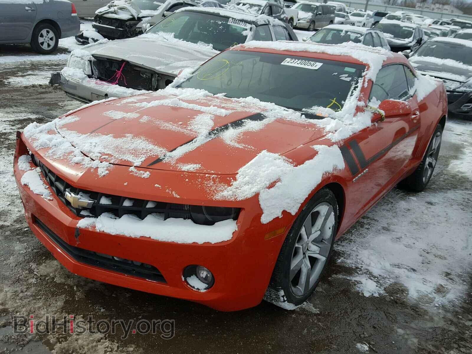 2012 CHEVROLET CAMARO - VIN: 2G1FF1E35C9123362 - Фото 2