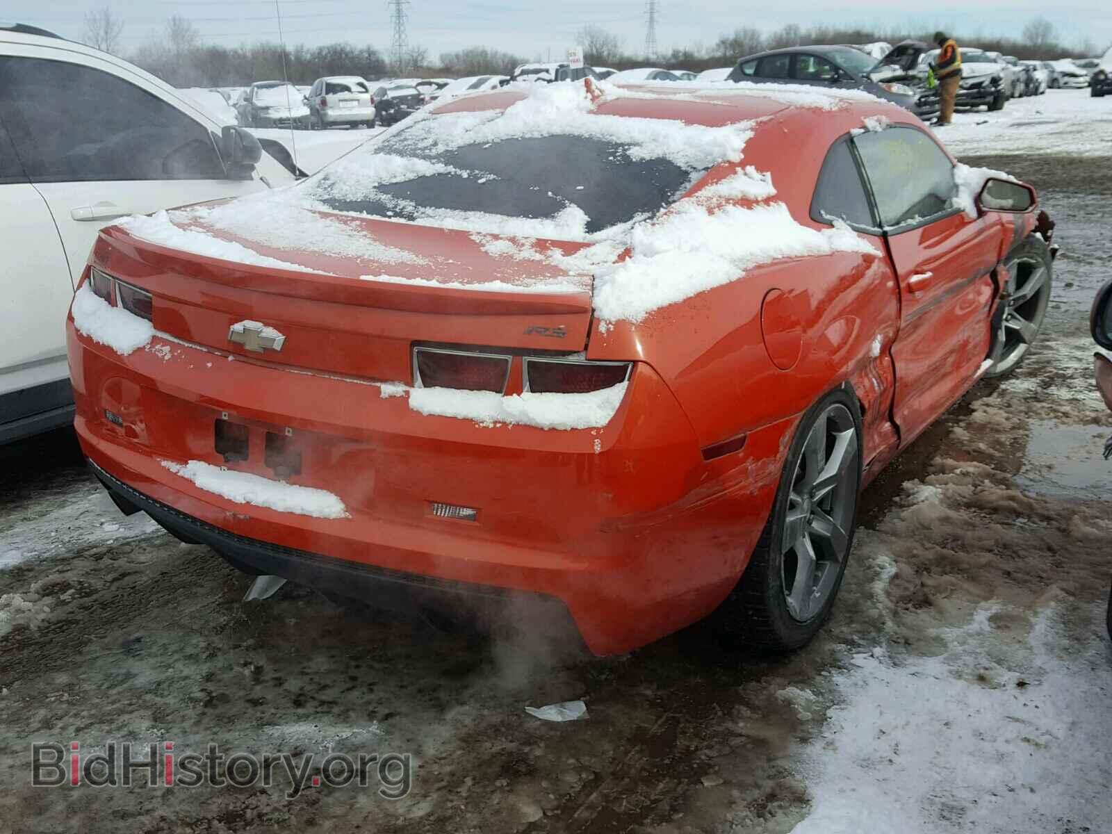 2012 CHEVROLET CAMARO - VIN: 2G1FF1E35C9123362 - Фото 4