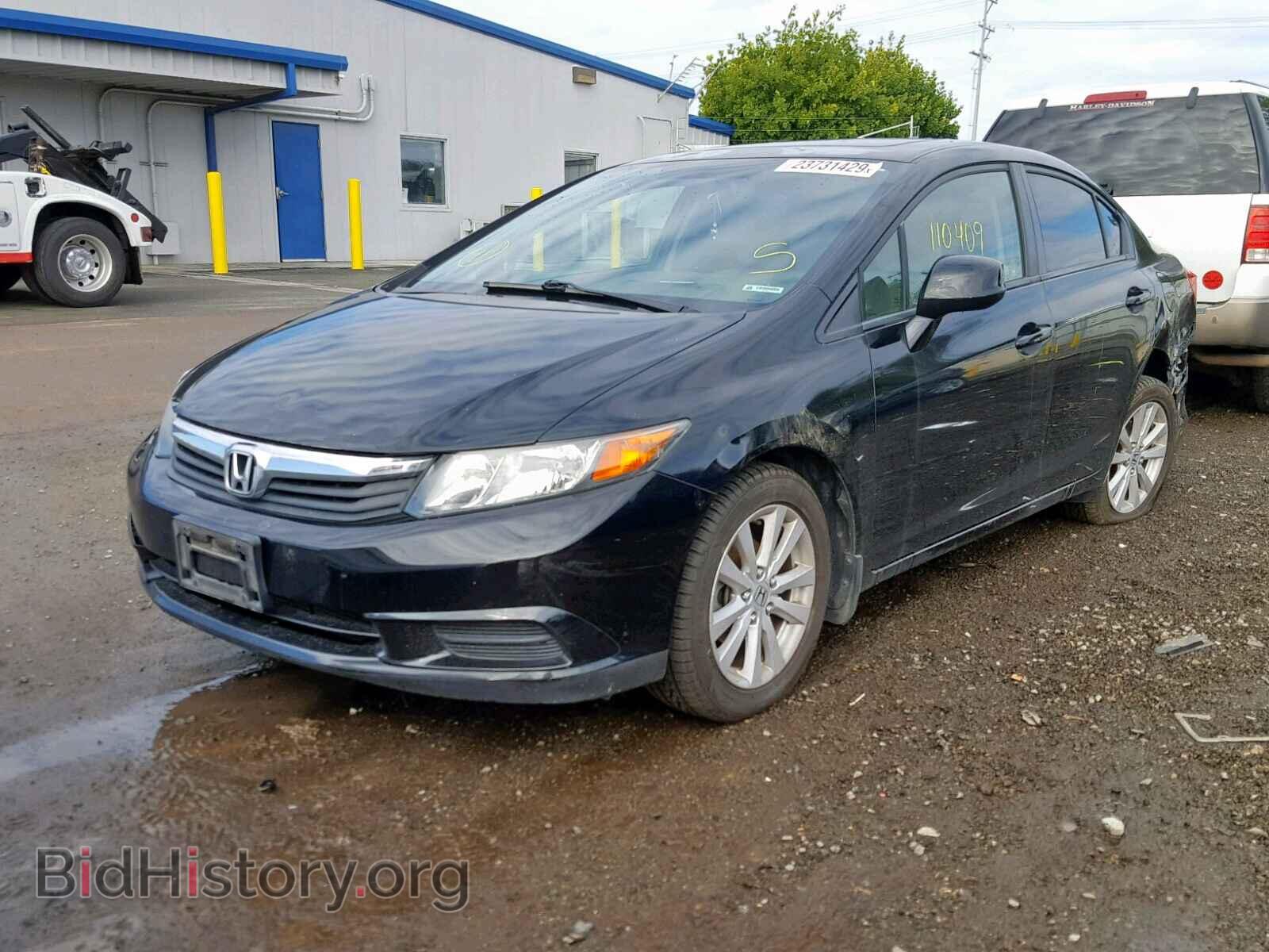 2012 HONDA CIVIC - VIN: 2HGFB2F86CH580983 - Фото 2