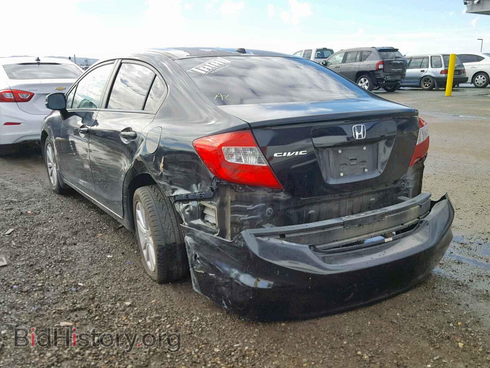 2012 HONDA CIVIC - VIN: 2HGFB2F86CH580983 - Фото 3