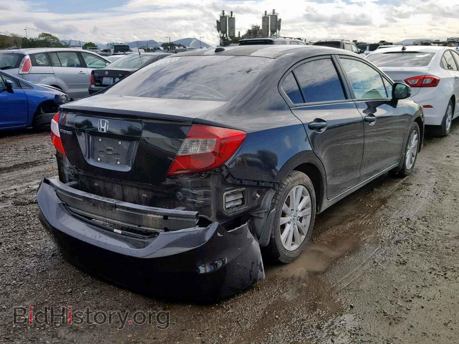 2012 HONDA CIVIC - VIN: 2HGFB2F86CH580983 - Фото 4