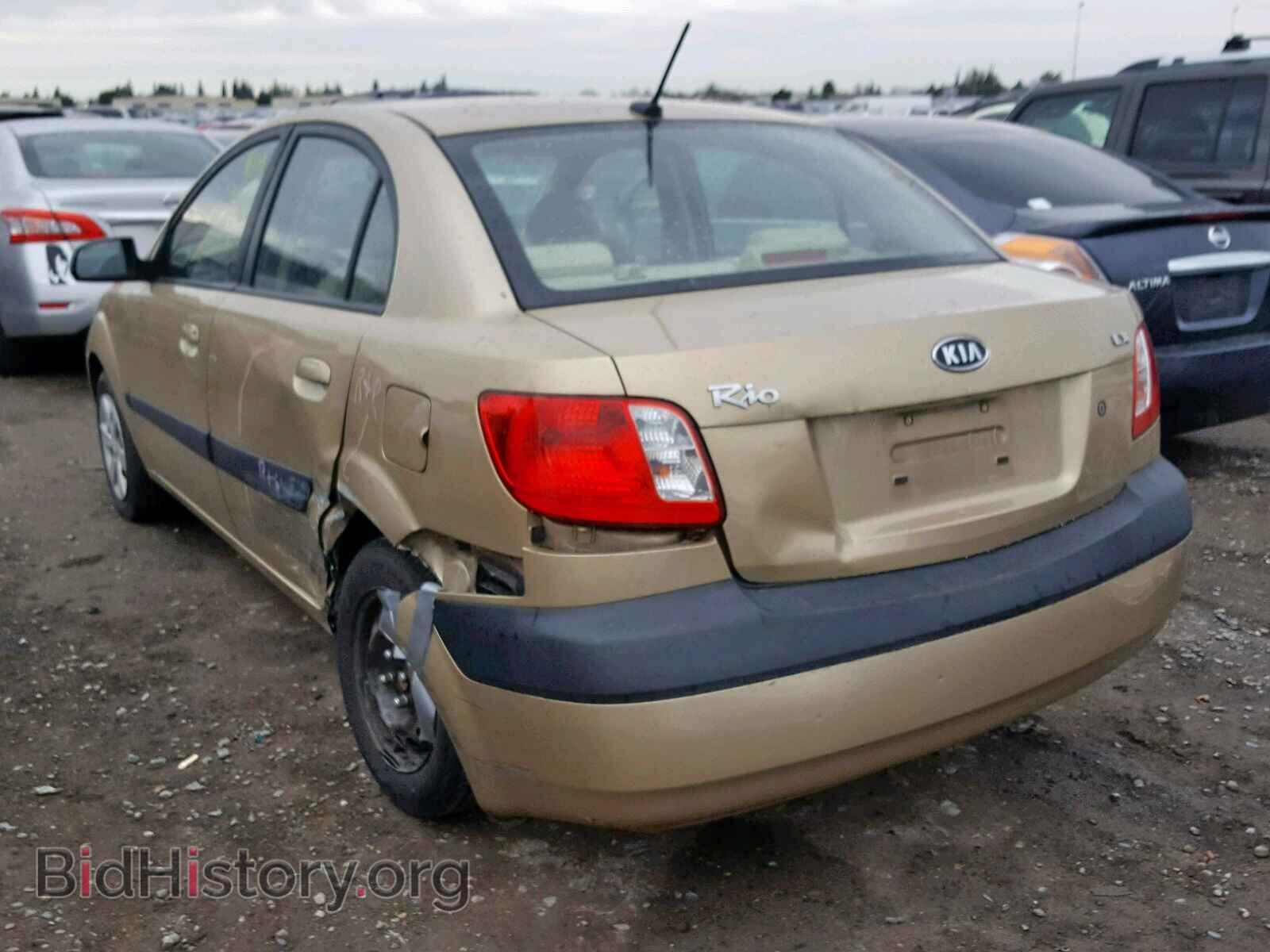 2009 KIA RIO BASE - VIN: KNADE223X96526147 - Фото 3