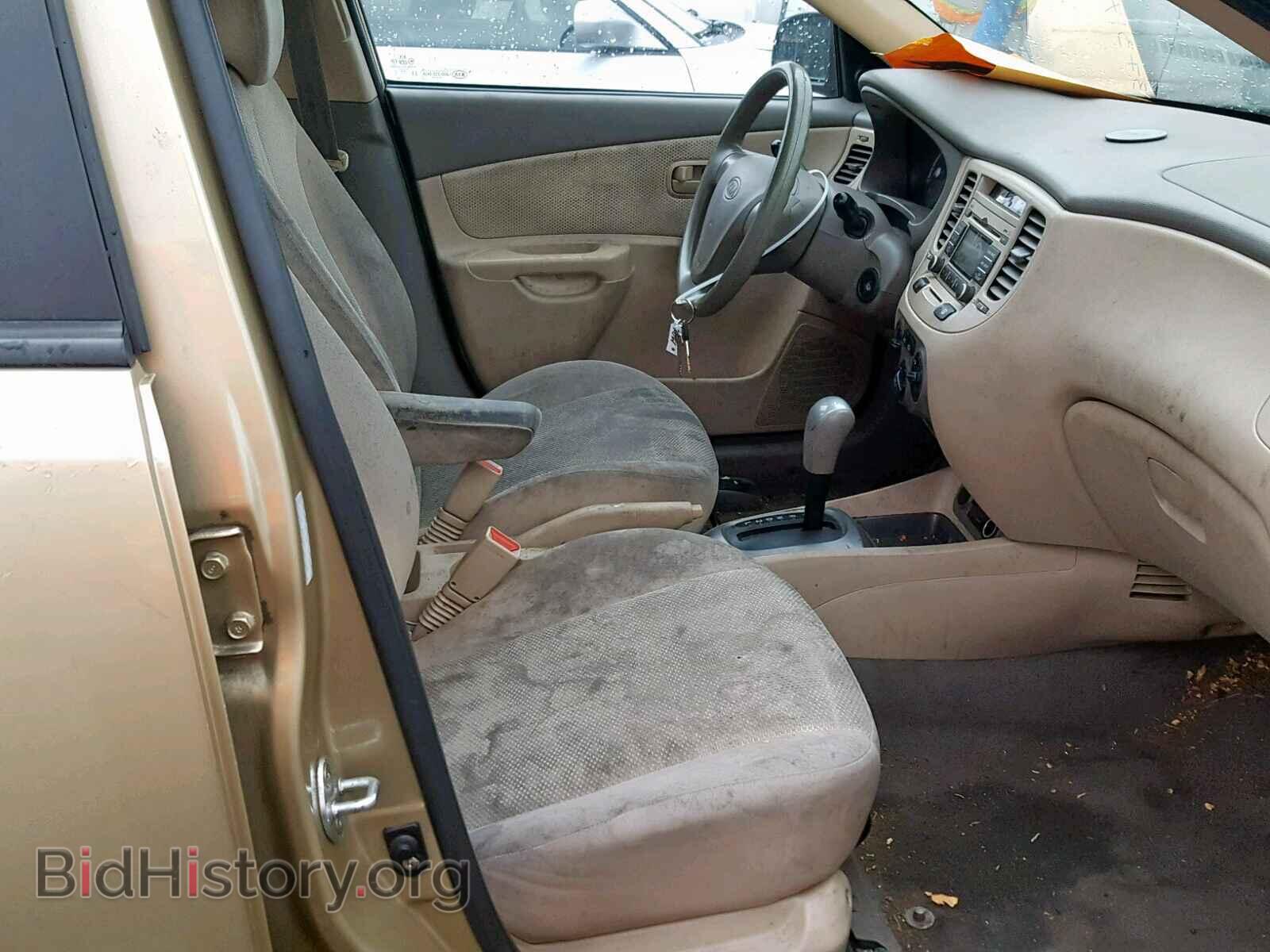 2009 KIA RIO BASE - VIN: KNADE223X96526147 - Фото 5