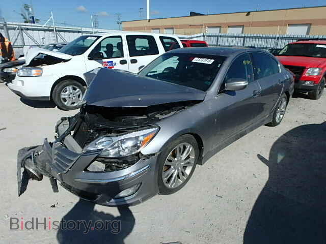 2012 HYUNDAI GENESIS - VIN: KMHGC4DD8CU195655 - Фото 2