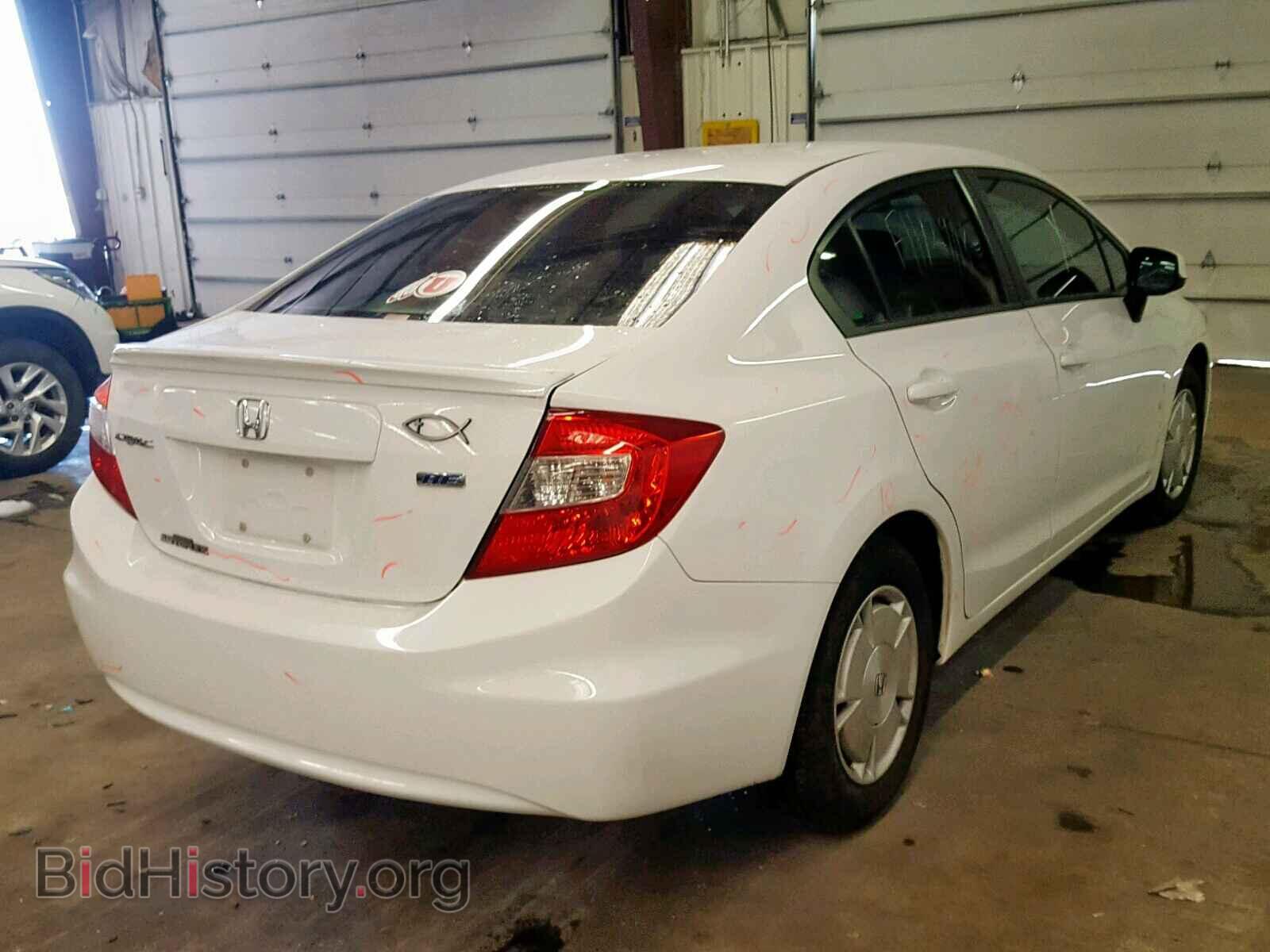 2012 HONDA CIVIC - VIN: 2HGFB2F65CH556530 - Фото 4