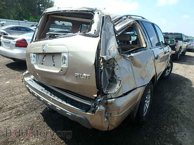 2005 HONDA PILOT - VIN: 2HKYF18665H513988 - Фото 4