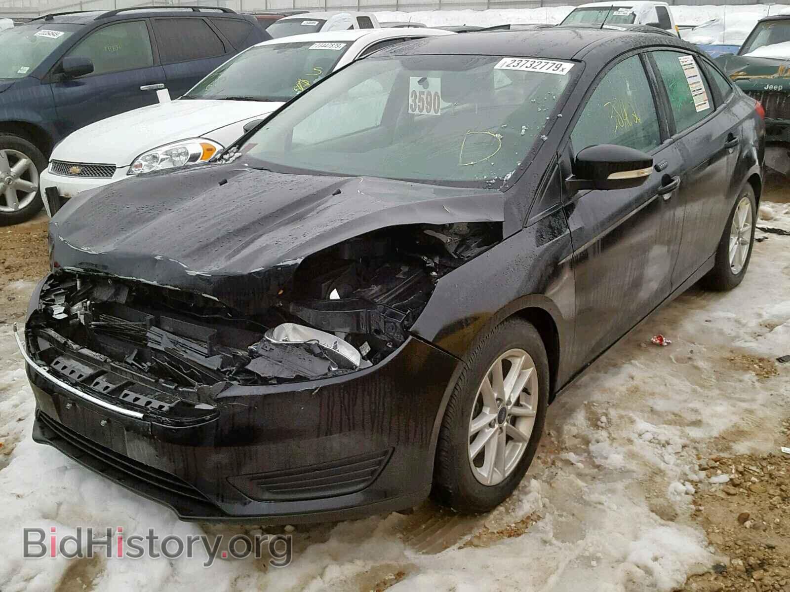 2016 FORD FOCUS SE - VIN: 1FADP3F24GL395323 - Фото 2