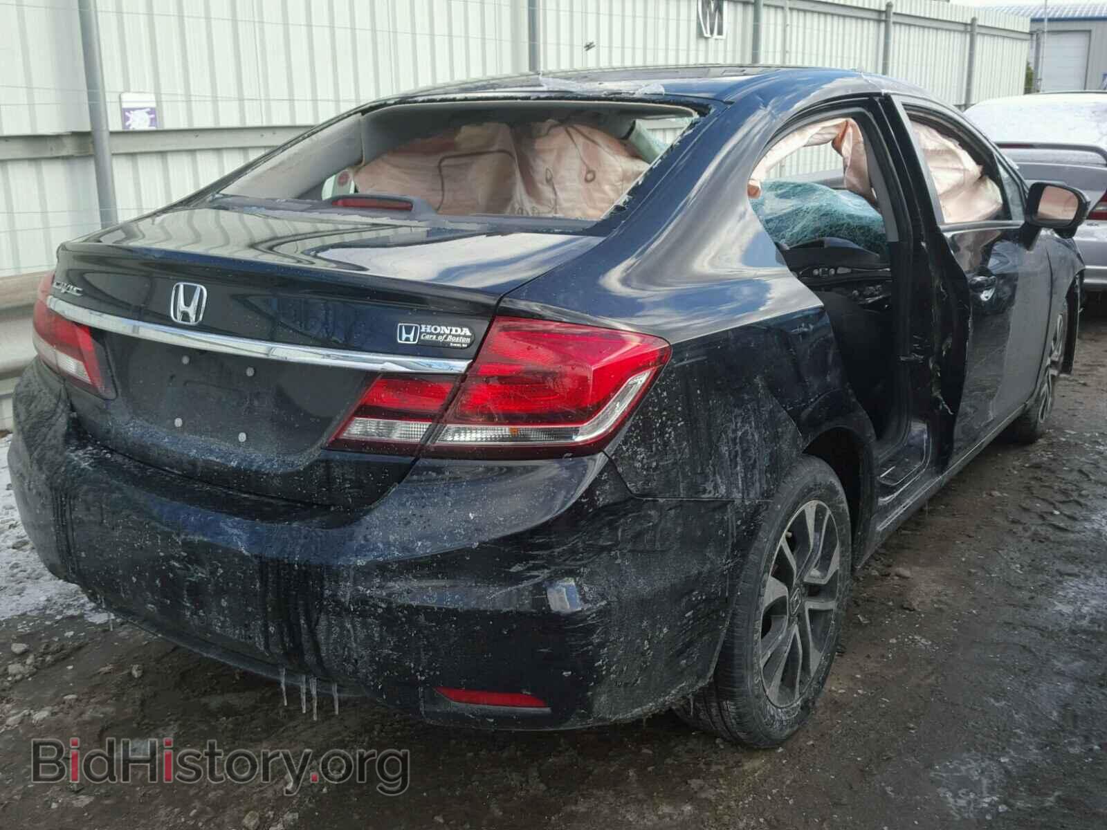 2014 HONDA CIVIC - VIN: 2HGFB2F83EH549760 - Фото 4
