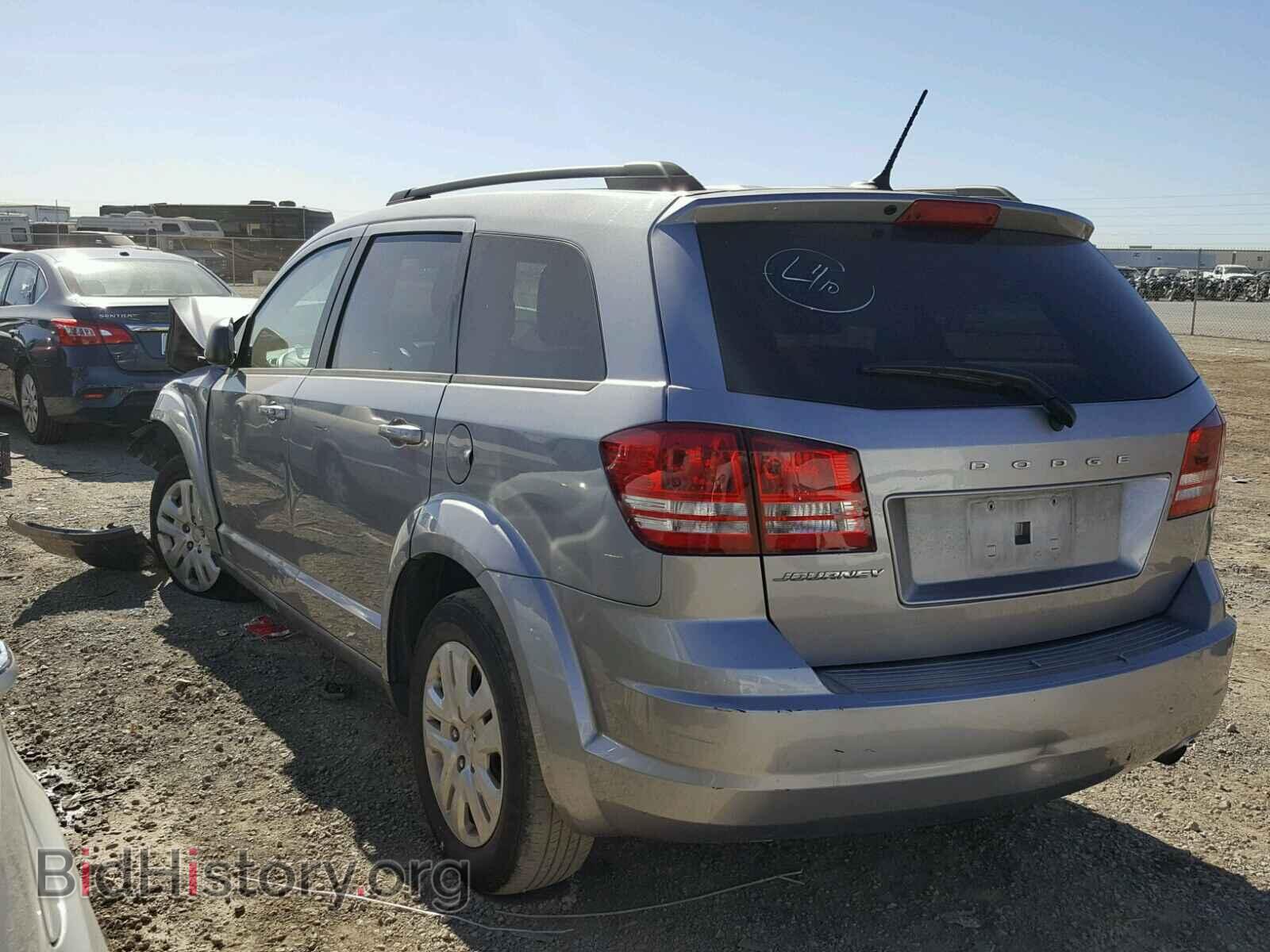 2016 DODGE JOURNEY - VIN: 3C4PDCAB6GT164712 - Фото 3