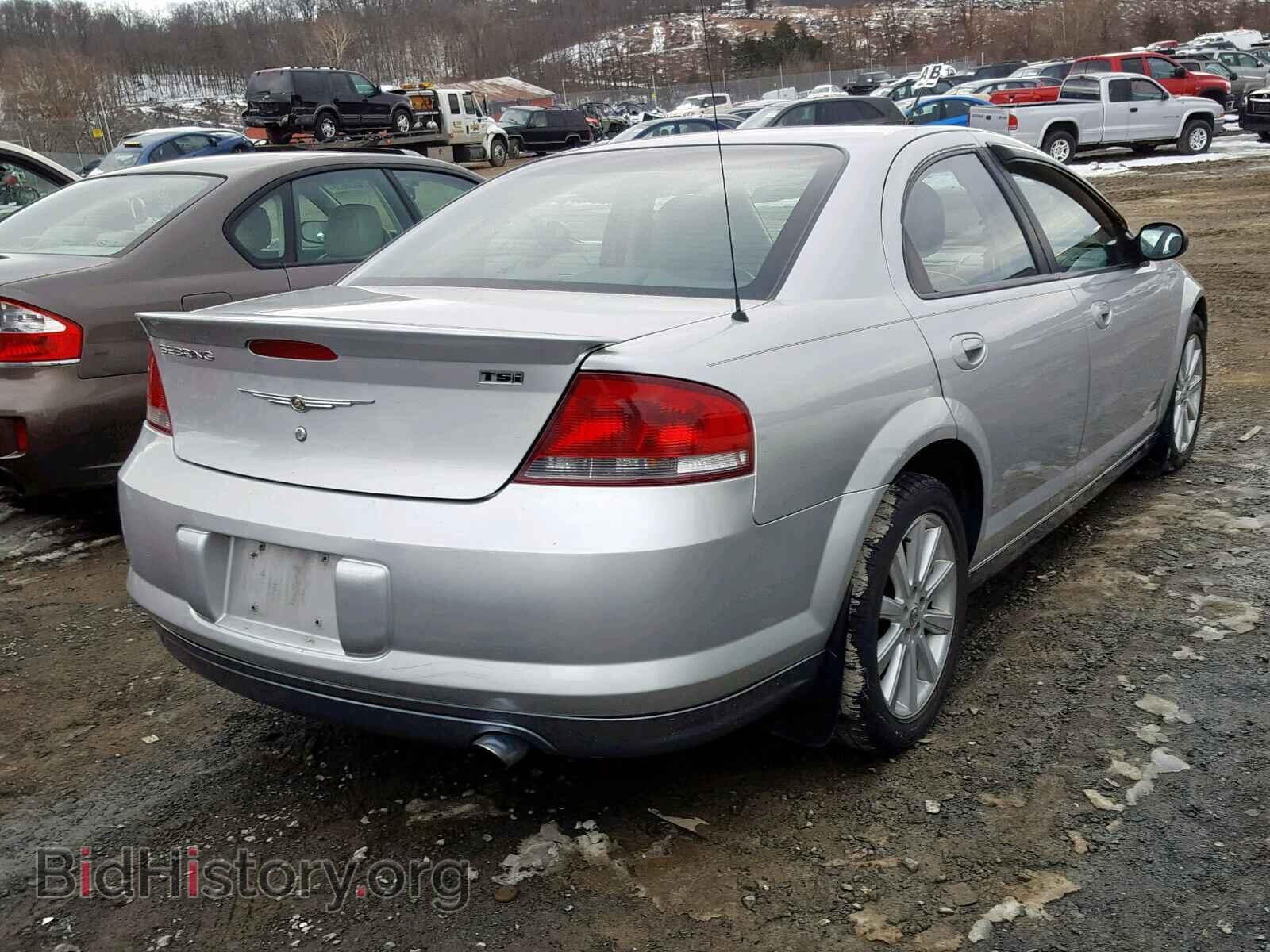 2005 CHRYSLER SEBRING - VIN: 1C3EL36R55N635850 - Фото 4