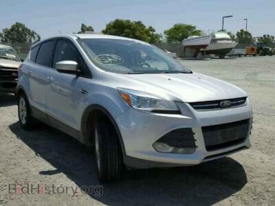 2013 Ford ESCAPE Escape SE, серебристый — VIN 1FMCU9G94DUC95110, Copart