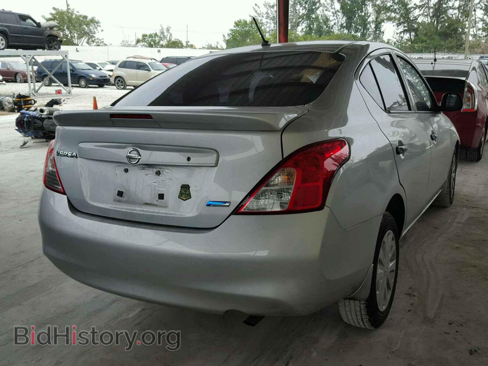 2013 NISSAN VERSA - VIN: 3N1CN7AP6DL831114 - Фото 4