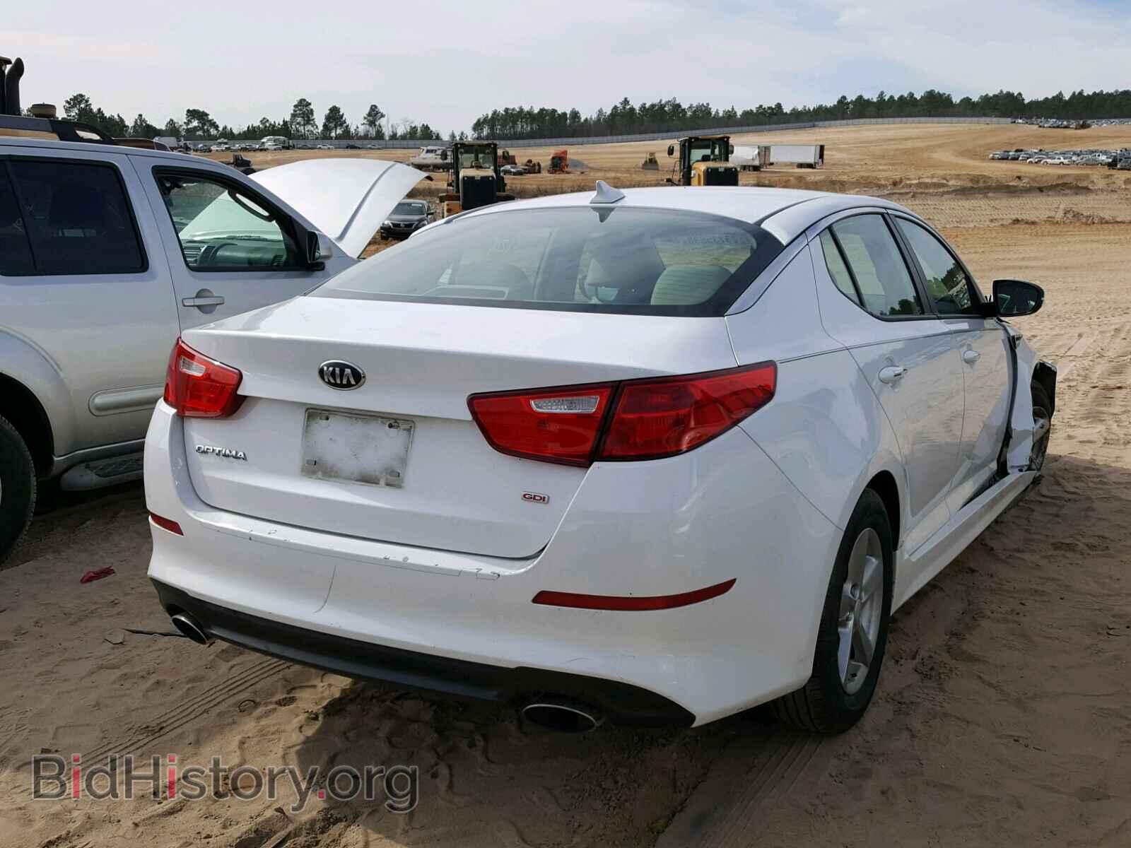 2014 KIA OPTIMA - VIN: 5XXGM4A77EG307774 - Фото 4