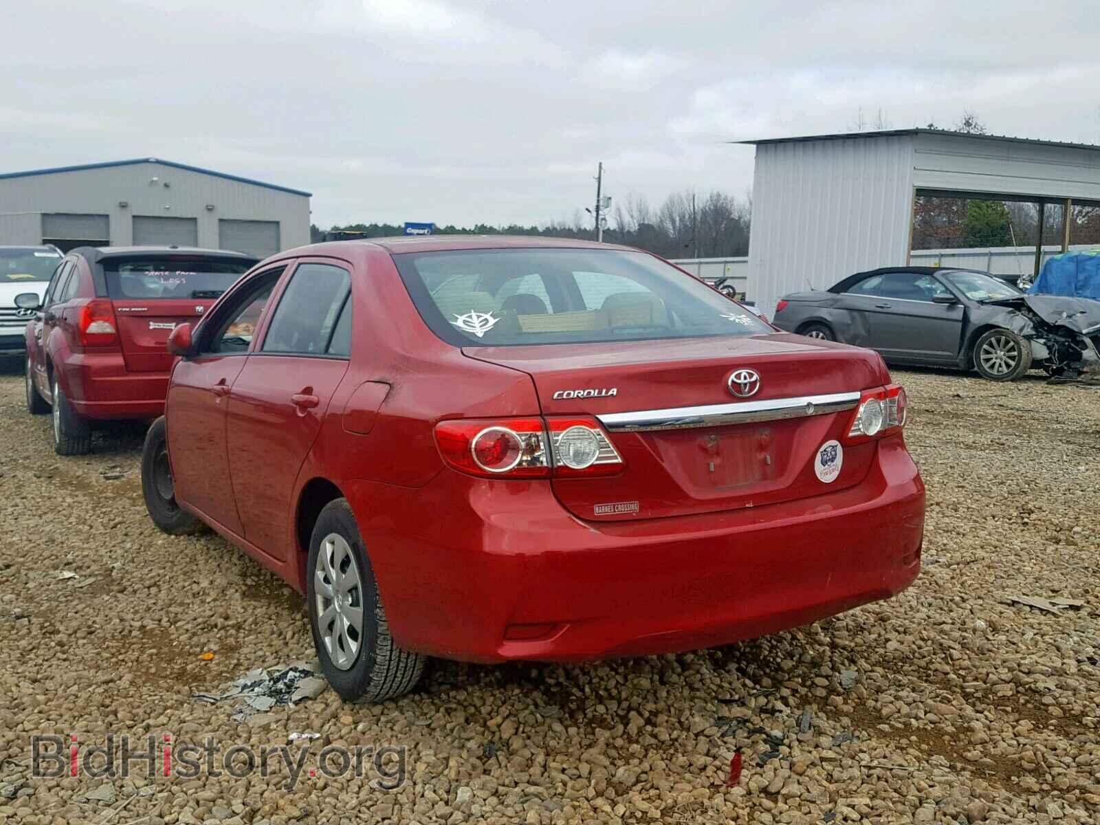 2013 TOYOTA COROLLA BA - VIN: 5YFBU4EE2DP210362 - Фото 3