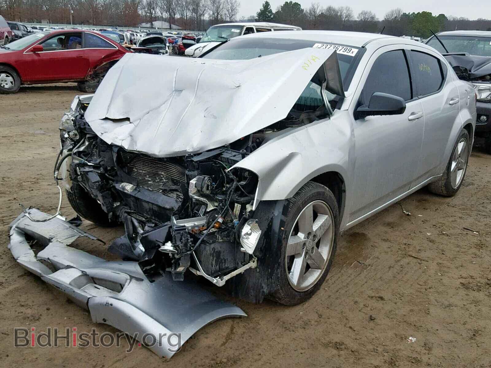2012 DODGE AVENGER - VIN: 1C3CDZAB3CN265173 - Фото 2