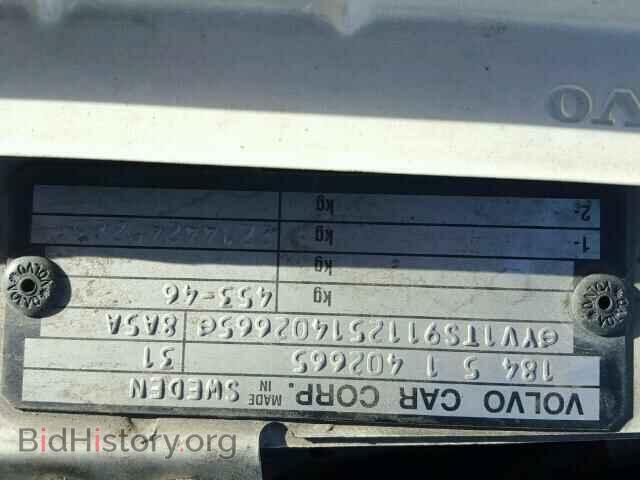 2005 VOLVO S80 - VIN: YV1TS911251402665 - Фото 10
